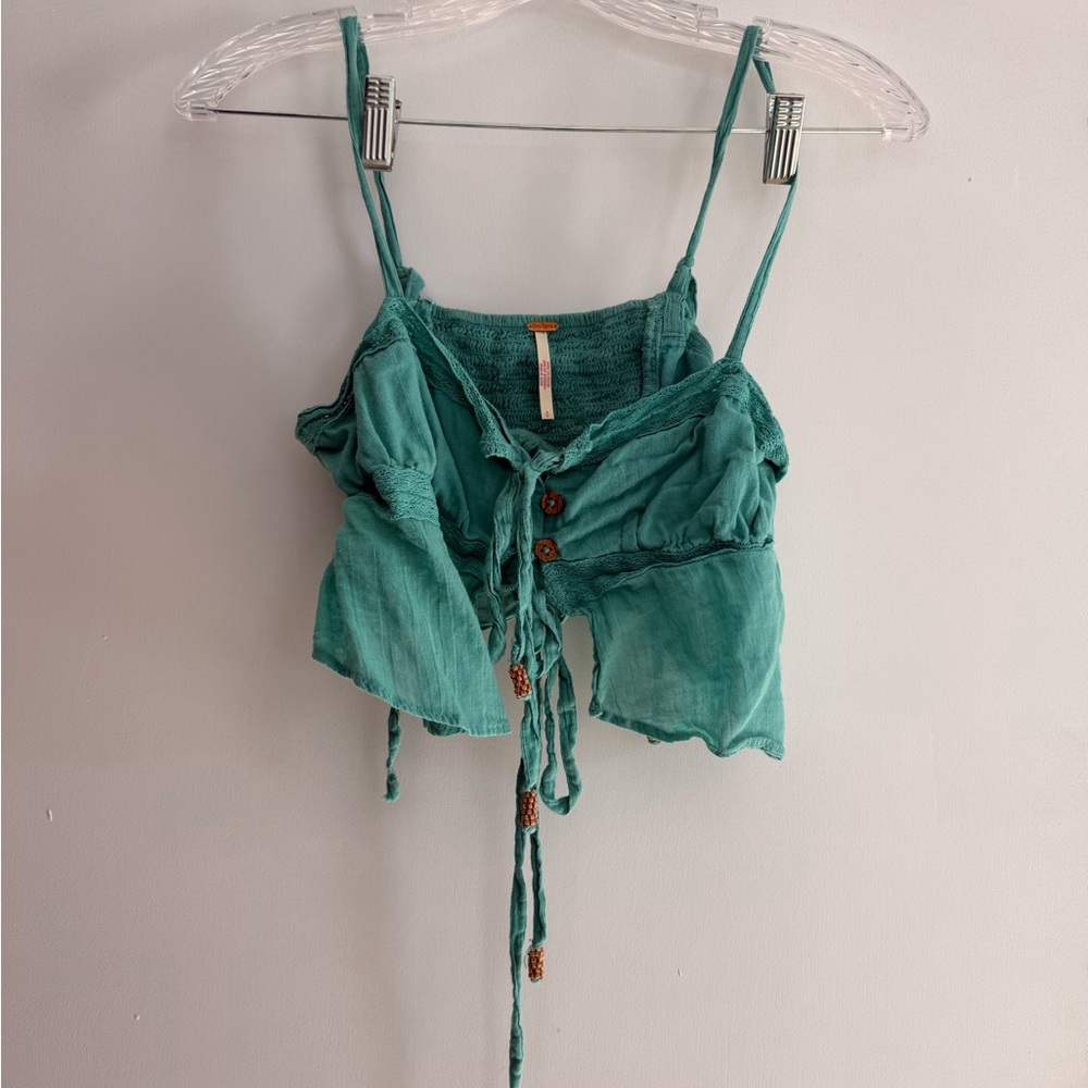 Free People crop top and skirt